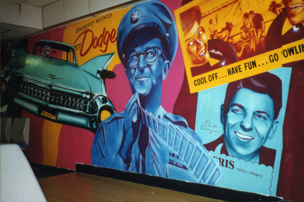 Bowling Alley Mural