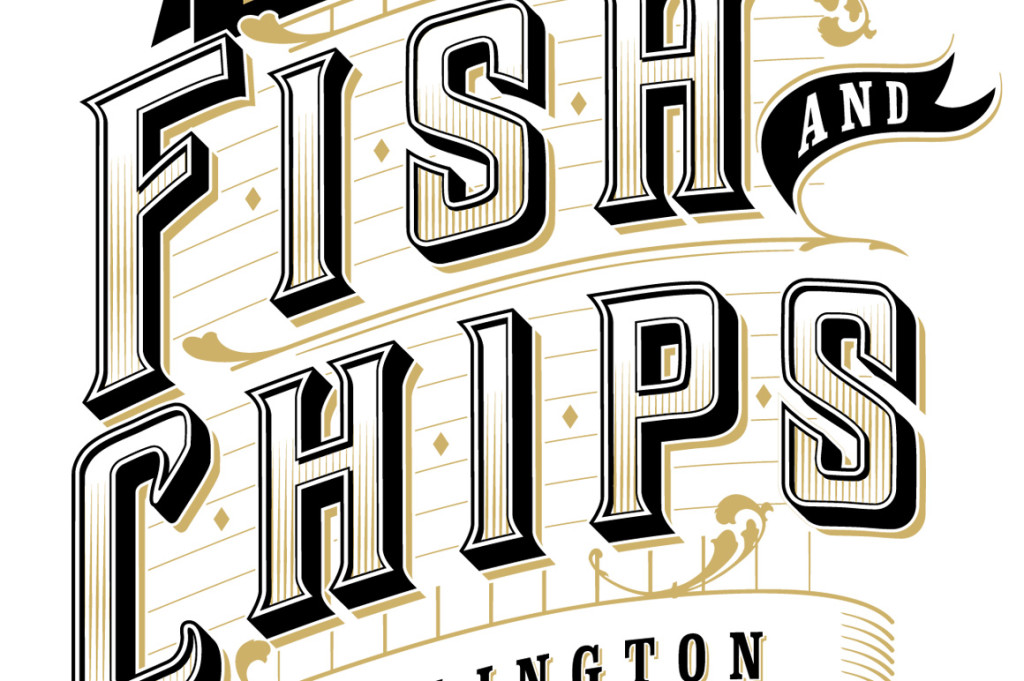 Logo Design for North Beach Fish and Chips in Bridlington