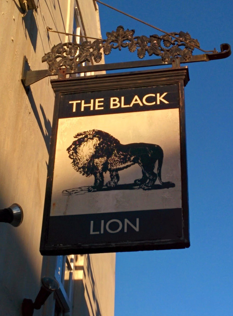 Pub Sign Bridlington - The Black Lion