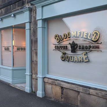 coffee shop signwriting