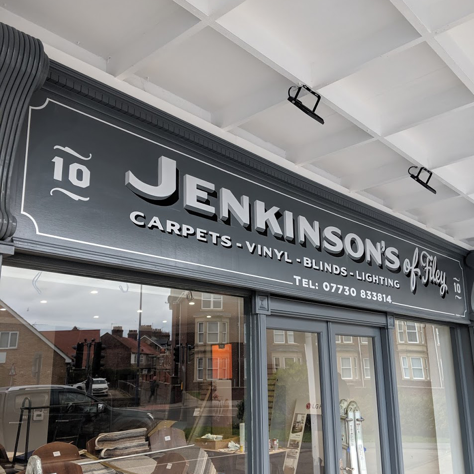 jenkinsons of filey shop facia signwriting featured