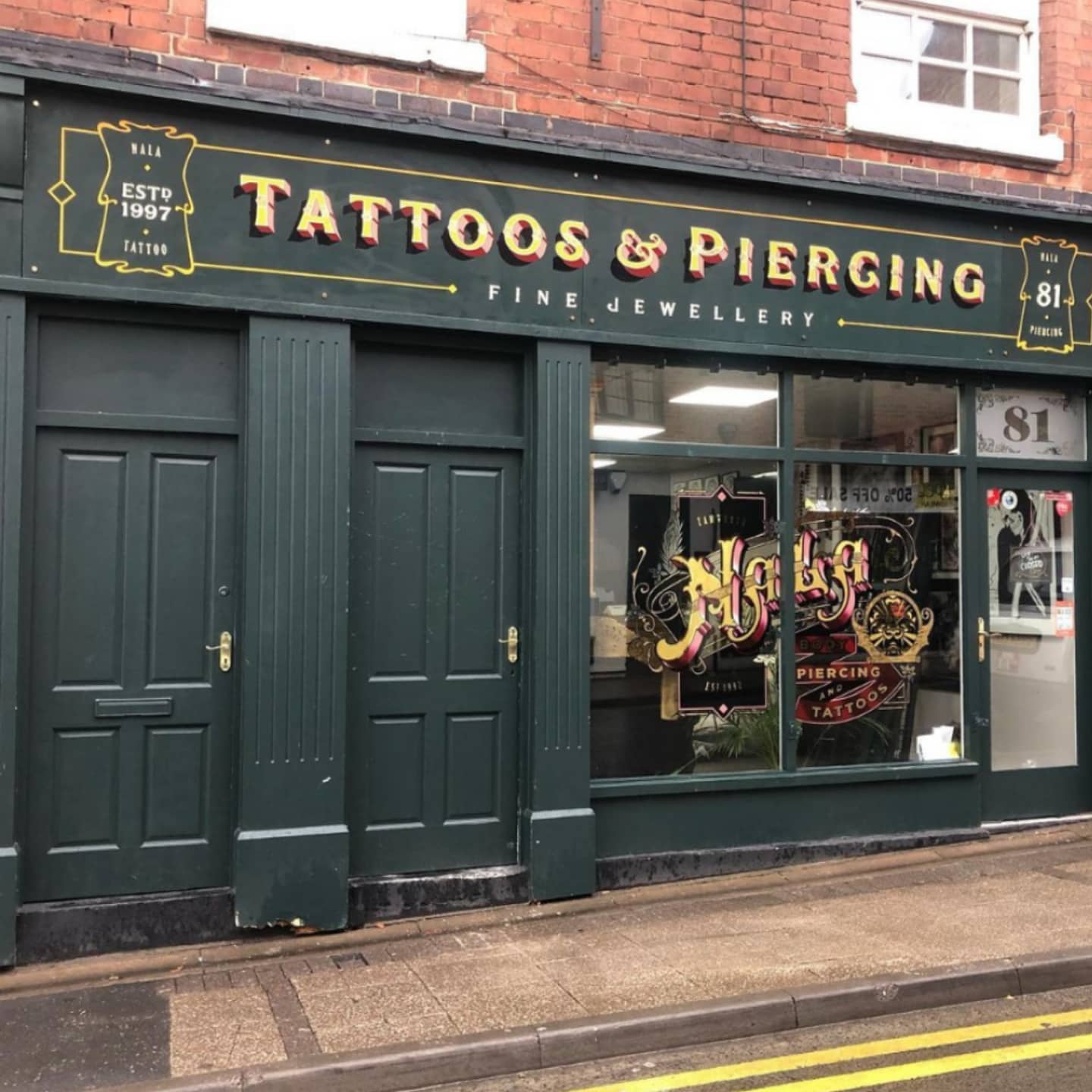 Tattoo Studio Sign – Lizton Sign Shop